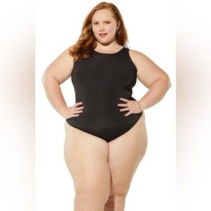 Yitty Smoothed Reality Thong Bodysuit Size XXL / 1X Black